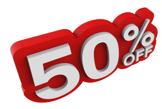 descuento 50%