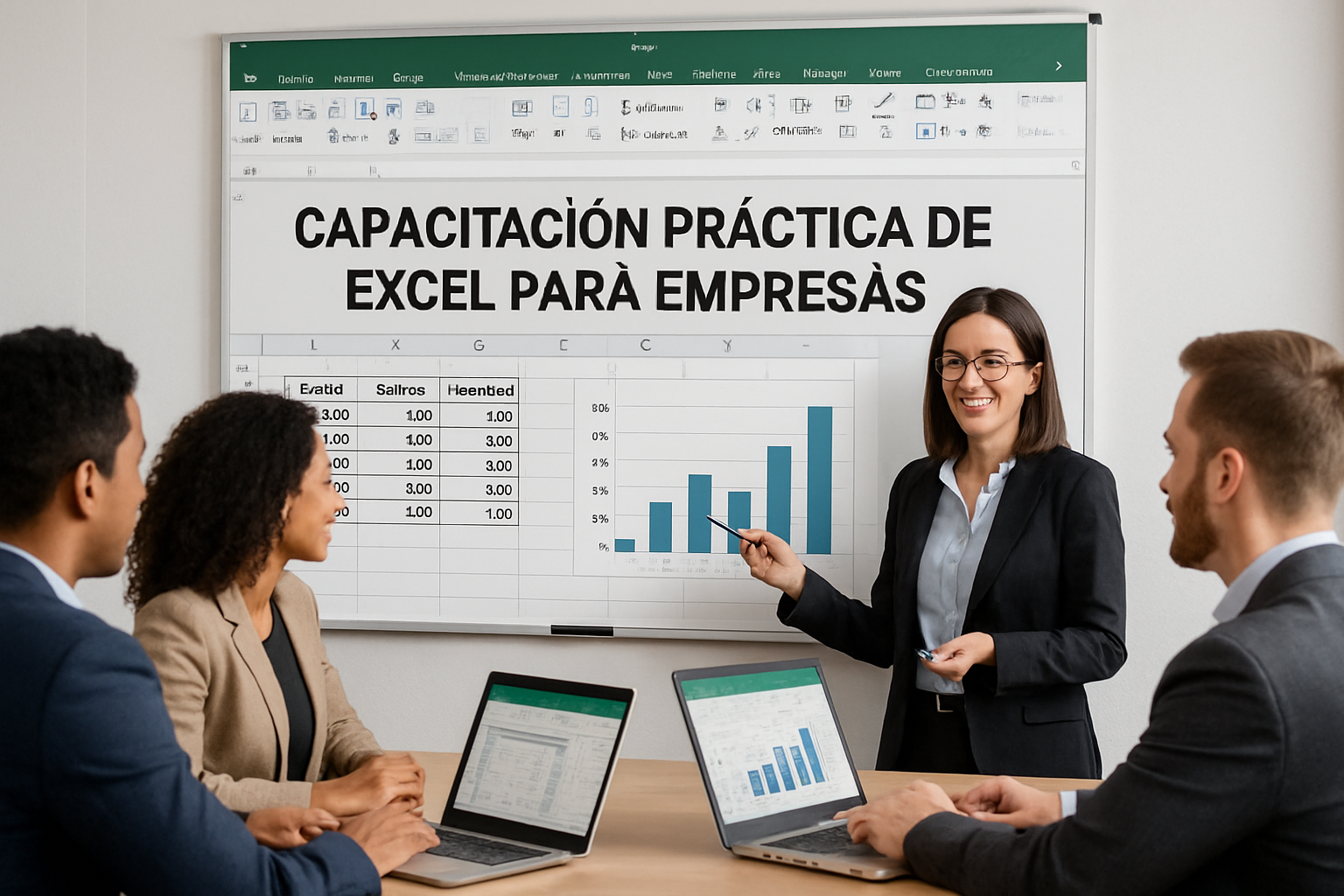 Capacitación práctica de Excel para empresas